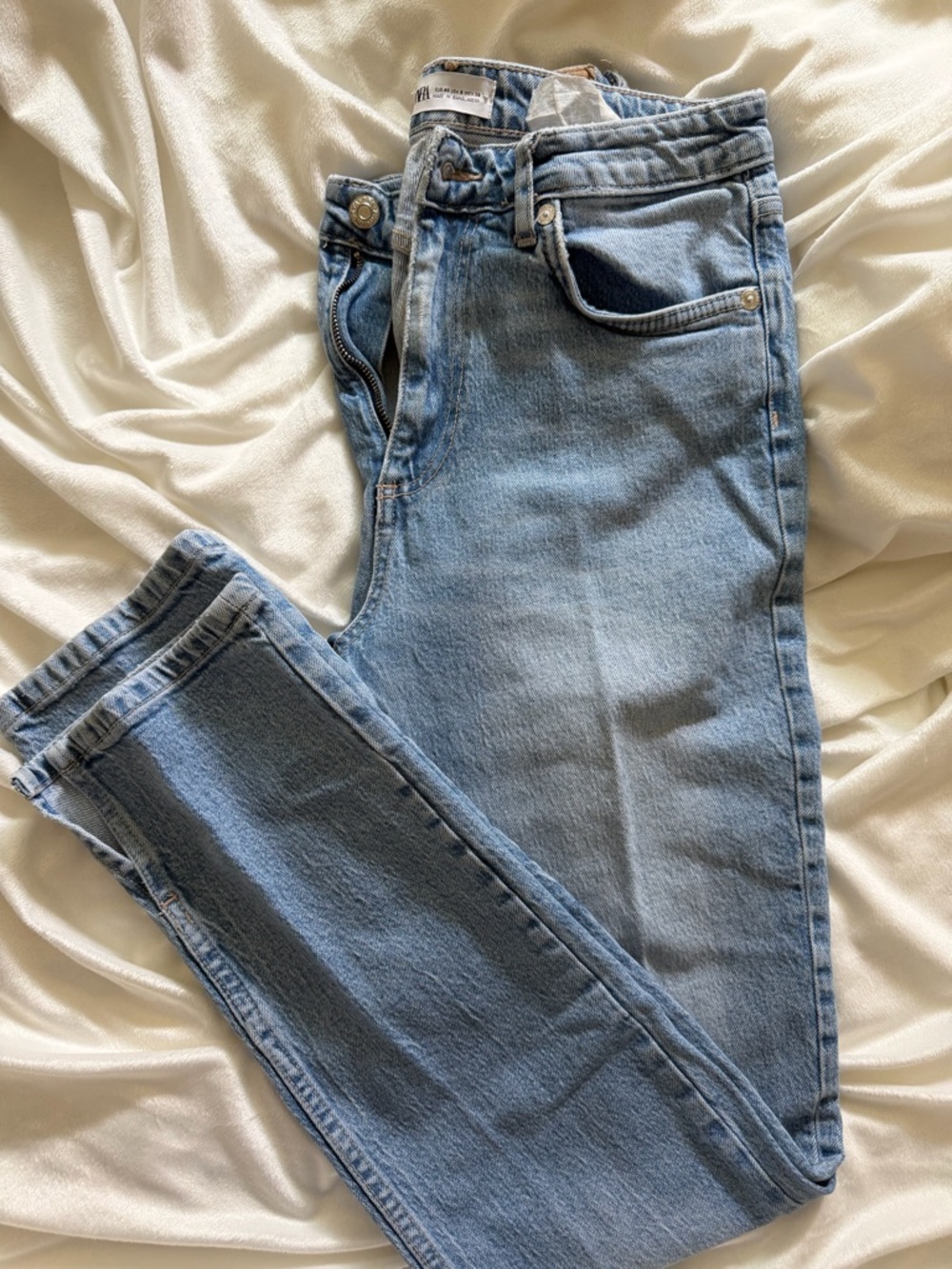 Zara Light Blue Bootcut Jeans